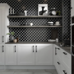 Bizou Mosaic 13x13" Shower Wall