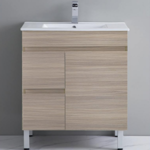 30" Freestanding Vanity Oak finish