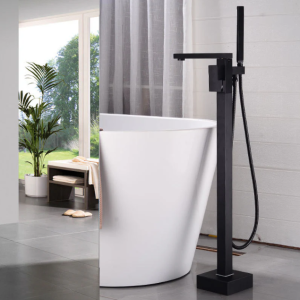 Single Handle Floor Mounted Freestanding Tub Faucet