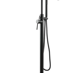 Bathtub Faucet Swan in Matte Black finish