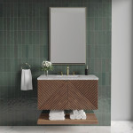 Columbia Wall Mounted Vanity 36"