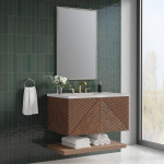 Columbia Wall Mounted Vanity 36"