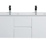 40" Wall Mount Vanity White