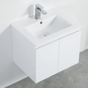 24" Wall Mount Vanity White