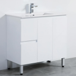 36" Vanity Freestanding in Glossy White