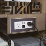 Linear 72IN Single Vanity Whitewashed Walnut w/ Glossy White Composite Stone Top