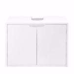 Boston 25IN Storage Cabinet Glossy White