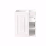 Alicante 24IN Single Vanity Cabinet Glossy White