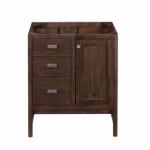 Addison 30IN Single Vanity Cabinet Mid-Century Acacia