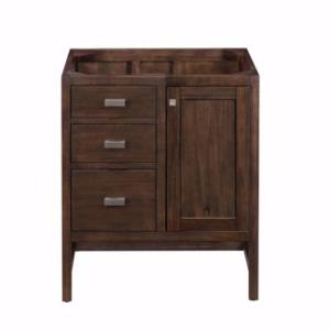 Addison 30IN Single Vanity Cabinet Mid-Century Acacia