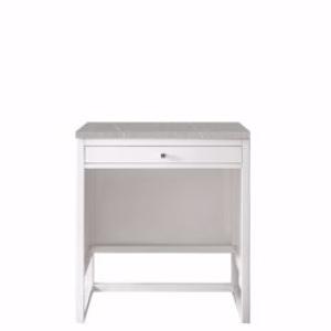 Athens 30IN Countertop Unit Glossy White w/ 3 CM Eternal Serena Top