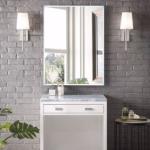 Addison 30IN Countertop Unit Glossy White w/ 3 CM Carrara Marble Top