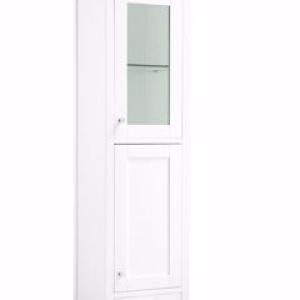 Addison 15IN D Grand Tower Hutch - Right Glossy White