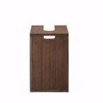 Boston 19IN Storage Cabinet Mid Century Walnut