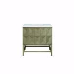 Emmeline 36IN Single Vanity Pebble Oak w/ 3 CM Ethereal Noctis Top