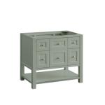 Breckenridge 36IN Single Vanity Cabinet Smokey Celadon