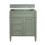 Brittany 30IN Single Vanity Cabinet Smokey Celadon