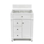Bristol 36IN Single Vanity Cabinet Bright White