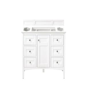 Palisades 48IN Single Vanity Cabinet Bright White