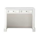 De Soto 30IN Countertop Unit Bright White w/ 3 CM Arctic Fall Solid Surface Top