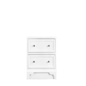 De Soto 26IN Drawer Unit Bright White