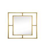 Boston 30IN Rectangular Mirror Radiant Gold