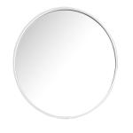 Montreal 28IN Round Mirror Glossy White