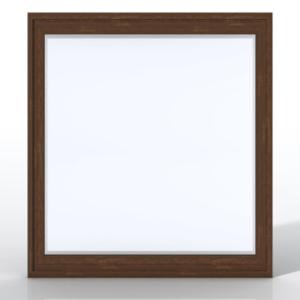 Addison 48IN Rectangular Mirror Mid-Century Acacia