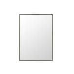 Rohe 30IN Rectangular Mirror Champagne Brass