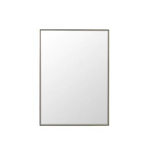 Rohe 30IN Rectangular Mirror Champagne Brass