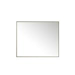 Rohe 48IN Rectangular Mirror Champagne Brass