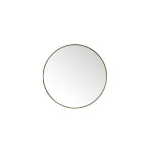Rohe 30IN Round Mirror Champagne Brass