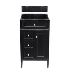 Brittany 30IN Single Vanity Cabinet Black Onyx