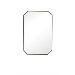Rohe 24IN Octagonal Mirror Matte Black
