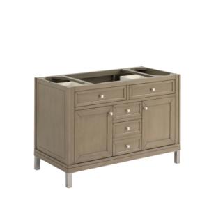 Chicago 48IN Single Vanity Walnut Whisper