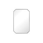 Rohe 24IN Octagonal Mirror Satin Nickel