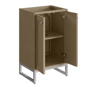 Chianti 20IN Single Cabinet Walnut Whisper Brushed Nickel