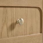 Laurent 60IN Single Vanity Light Natural Oak w/ 3 CM Charcoal Soapstone Quartz Top