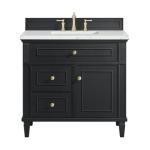 Lorelai 36IN Single Vanity Black Onyx w/ Ethereal Noctis Top