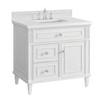 Lorelai 36IN Single Vanity Bright White