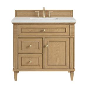 Lorelai 36IN Single Vanity Light Natural Oak w/ 3 CM Lime Delight Silestone Top