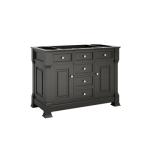 Brookfield 48IN Single Vanity Cabinet Black Onyx