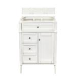 Brittany 36IN Single Vanity in Bright White