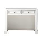 De Soto 30IN Countertop Unit Bright White w/ 3 CM White Zeus Silestone Top