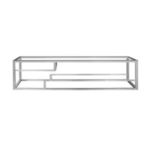 48IN Cabinet base for Columbia Cabinets Satin Nickel
