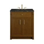 Bellshire 30" Single Vanity, Honey Oak w/ 3 CM Phantome Eclos Top