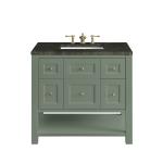 Breckenridge 36" Single Vanity, Smokey Celadon, w/ 3 CM Phantome Eclos Top