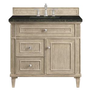 Lorelai 36" Single Vanity, Whitewashed Oak, w/ 3 CM Phantome Eclos Top