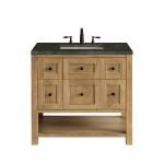 Breckenridge 36" Single Vanity, Light Natural Oak, w/ 3 CM Phantome Eclos Top