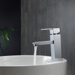 Aqua Piazza Single Lever Bathroom Vanity Faucet